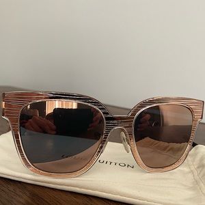 Rare Louis Vuitton Audrey Rose Gold Epi Sunglasses